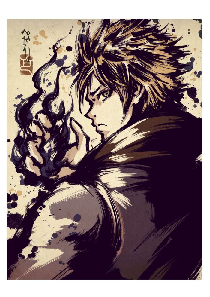 Print A - "Shadow Ink"