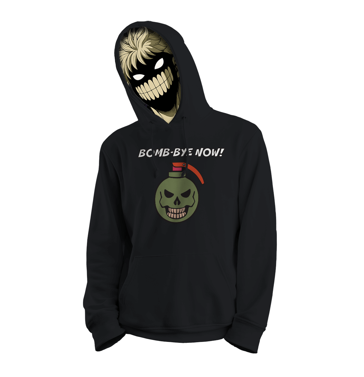 Bomb-Bye Unisex College Hoodie - Image 2